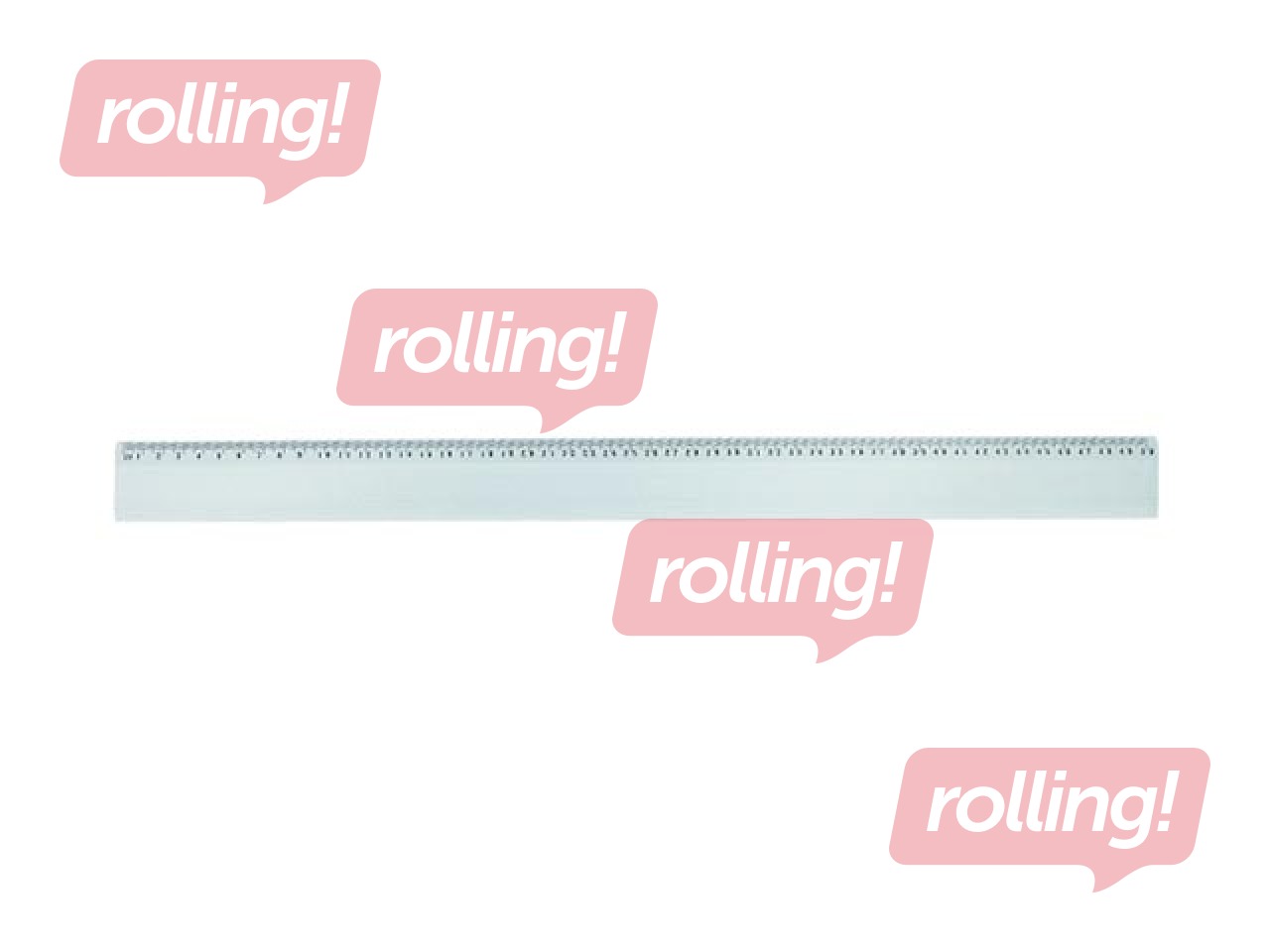 Lineāls, metāla, 50cm