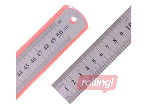 Lineāls 100 cm, metāla