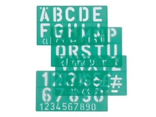 Trafaretu komplekts Linex, 50mm