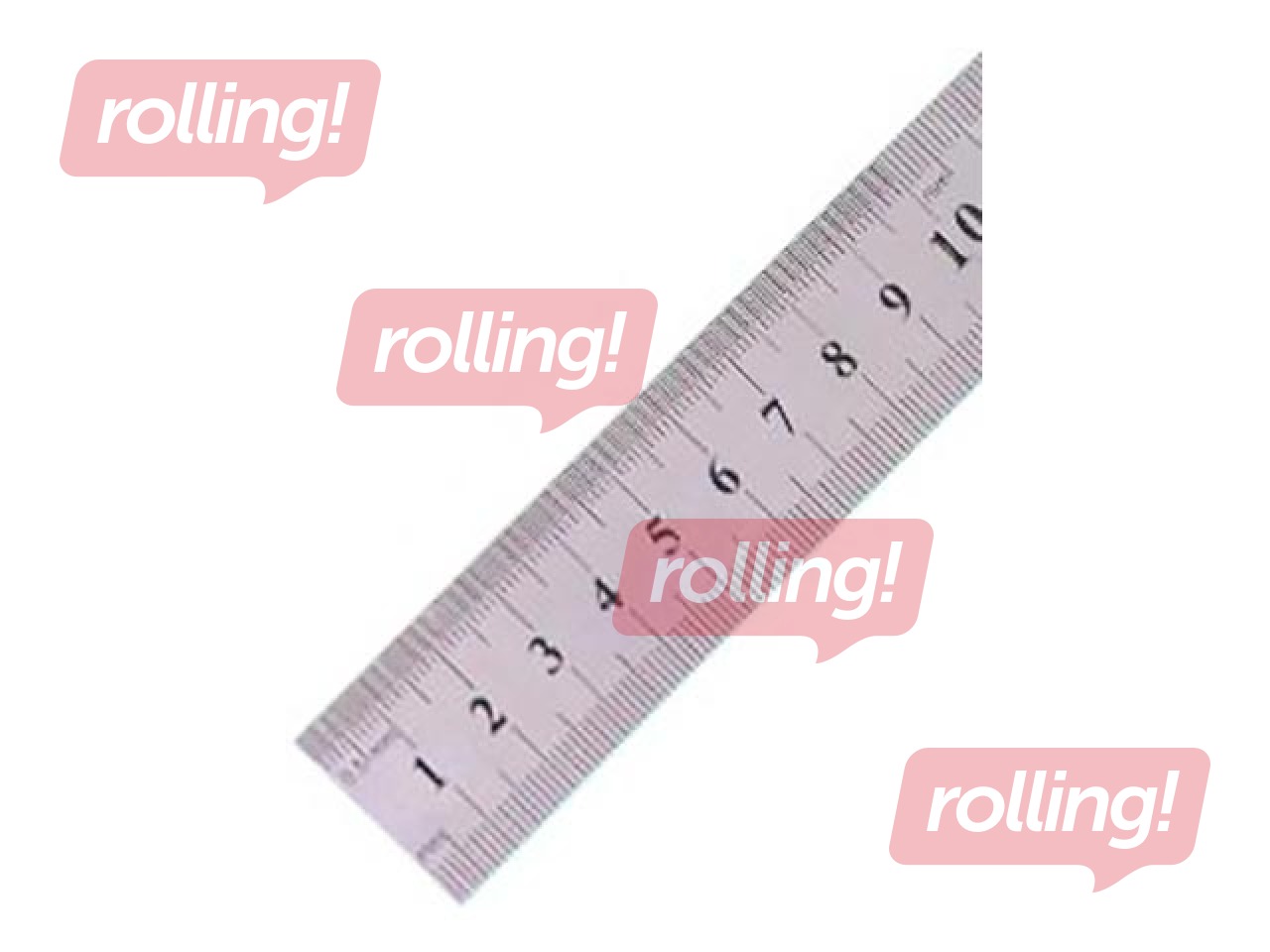 Lineāls Osiris, metāla, 30cm