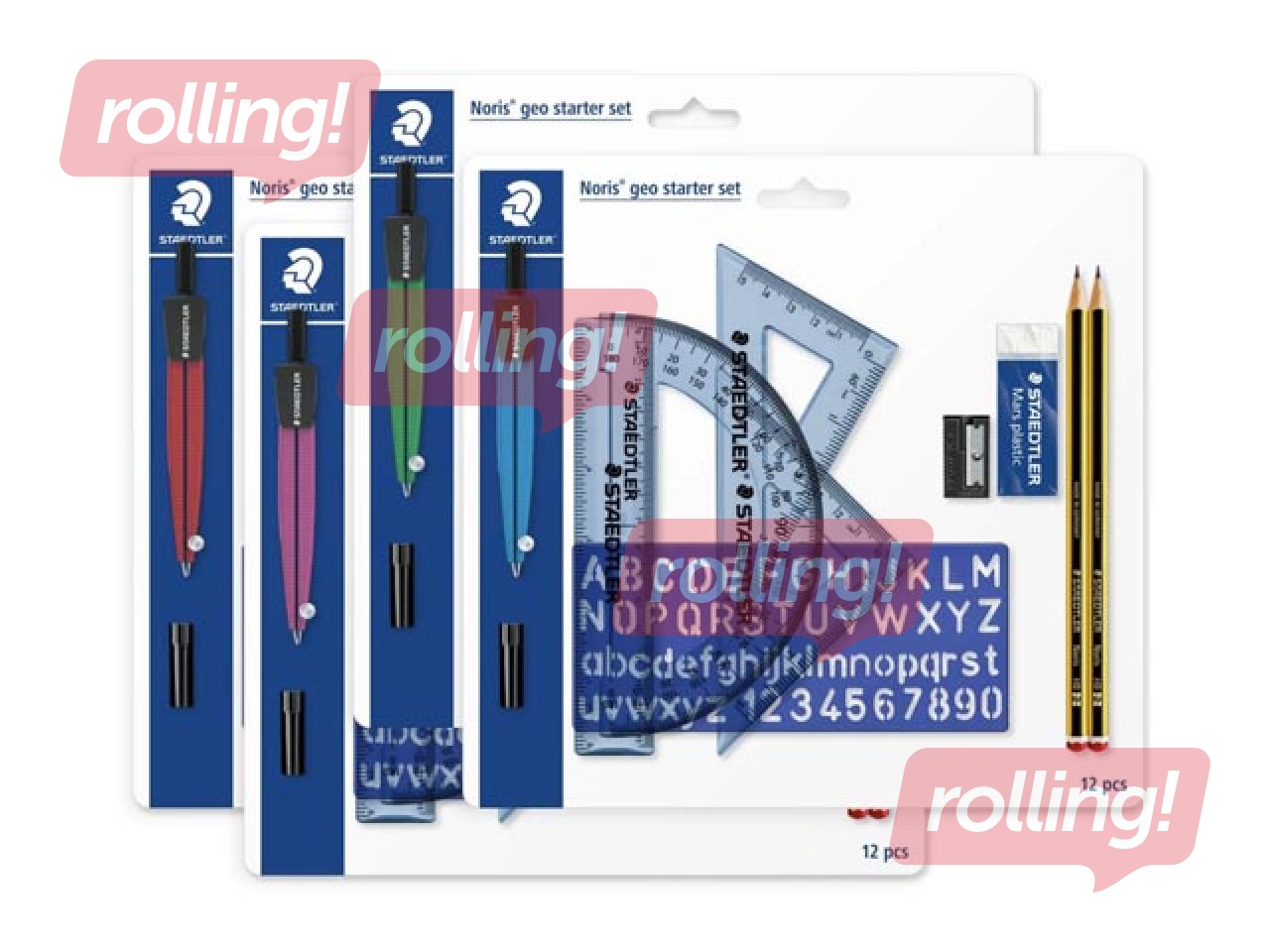 Ģeomerijas starta komplekts Staedtler Noris Geo