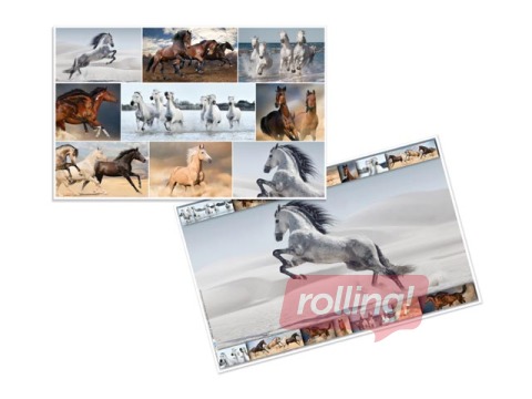 Galda segums ar dzīvnieku attēliem, 55x35cm