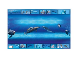 Galda segums ar dzīvnieku attēliem, 55x35cm