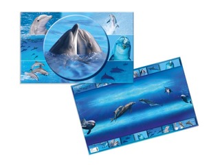 Galda segums ar dzīvnieku attēliem, 55x35cm