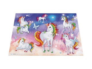 Galda segums ar Vienradžiem, 55x35cm