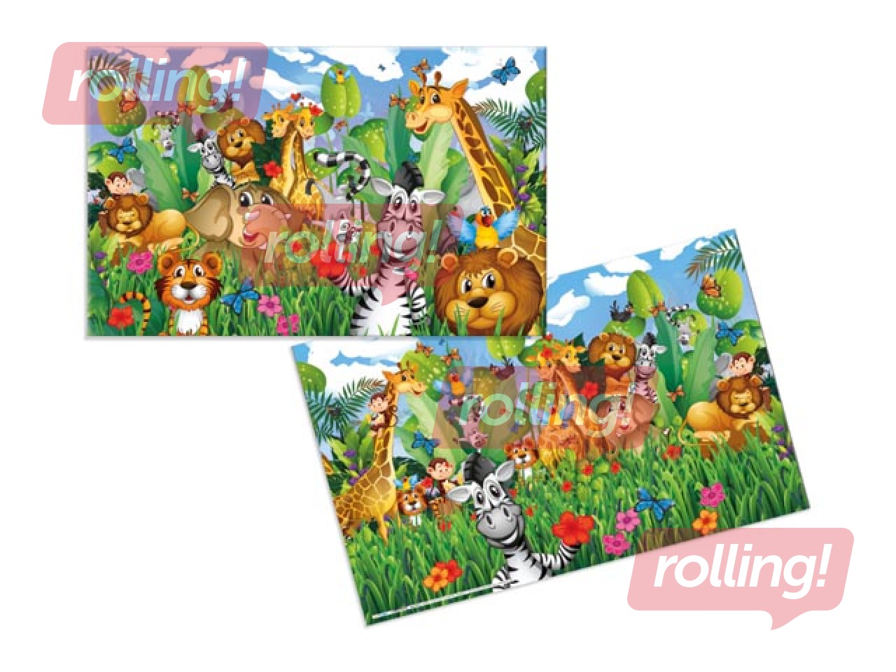 Galda segums ar džungļu tematiku, 55x35cm