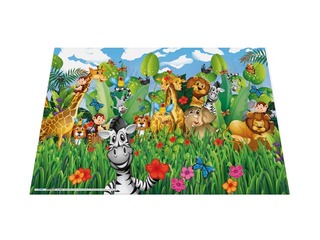 Galda segums ar džungļu tematiku, 55x35cm