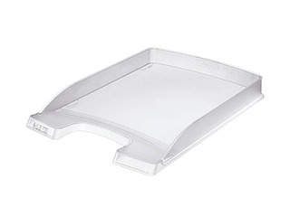 Dokumentu plaukts Leitz Plus Slim, caurspīdīgs