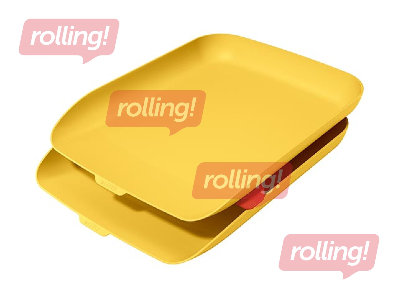 Dokumentu plauktu komplekts Leitz Cosy 2, dzeltens