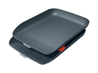 Dokumentu plauktu komplekts Leitz Cosy 2, pelēks