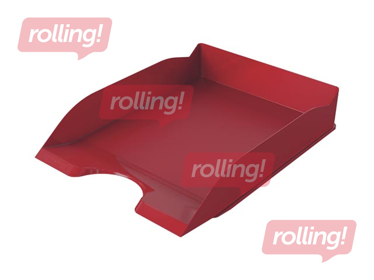 Dokumentu plaukts Durable Basic, sarkans