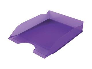 Dokumentu plaukts Durable Basic, caurspīdīgi violets