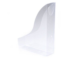 Dokumentu statīvs Durable Rack Basic, A4, plastmasas, caurspīdīgs