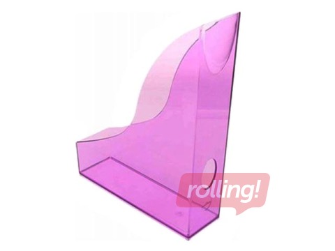 Dokumentu statīvs Durable Rack Basic, A4, plastmasas, caurspīdīgs violets