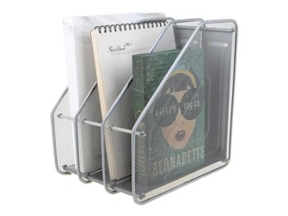 Dokumentu statīvs Forofis A4, 3 nodalījumi, metāla, sudraba