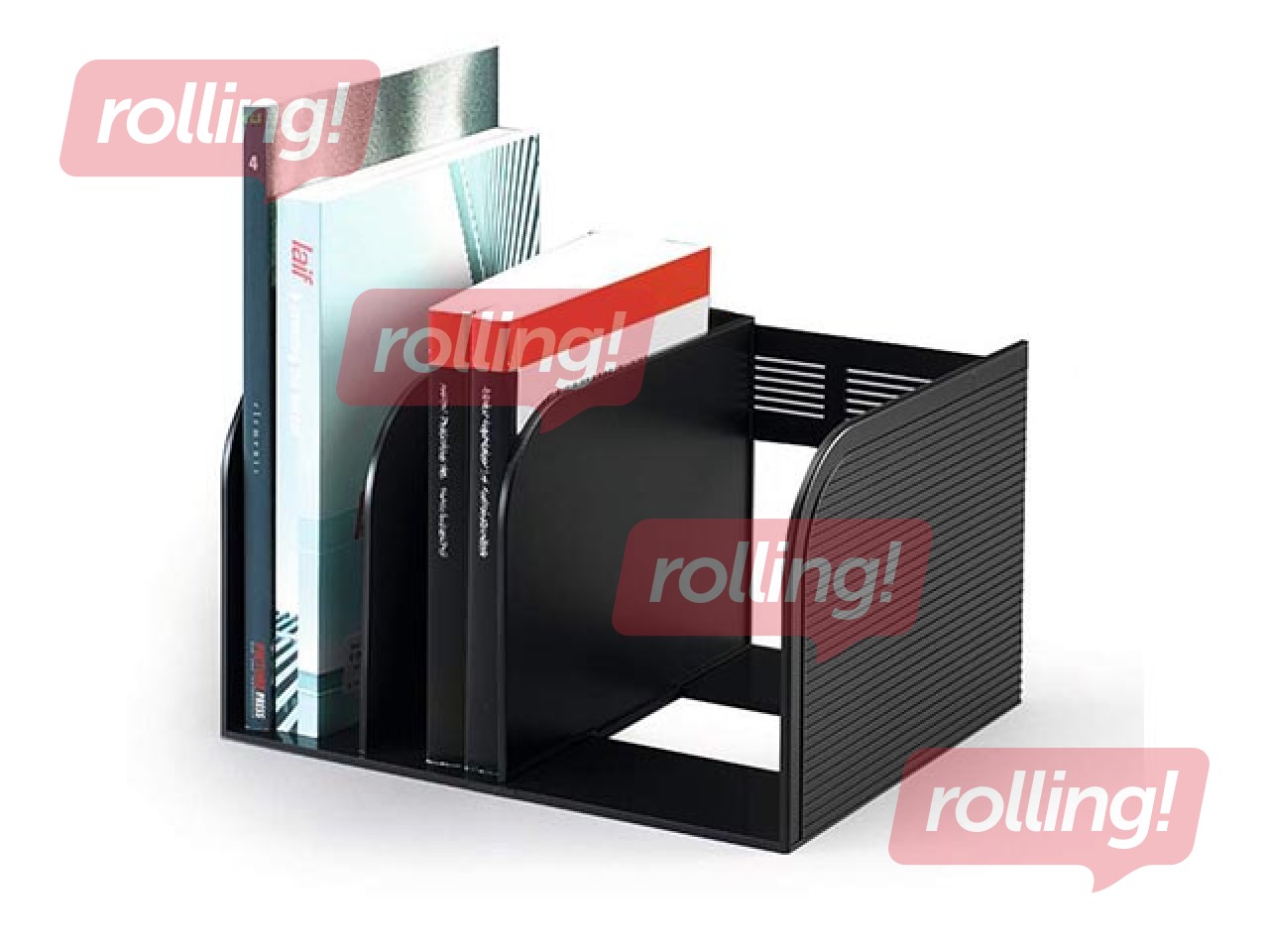 Dokumentu statīvs Durable Optimo, ar pārvietojamu vidējo daļu