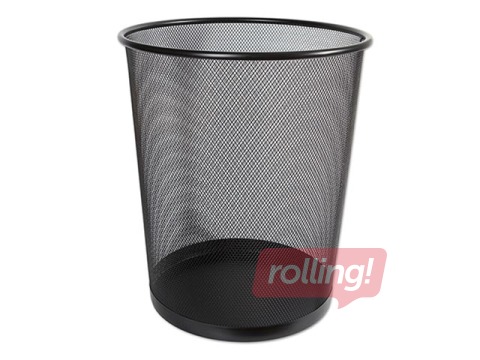 Papīrgrozs Concorde, metāla, melns, 12 l