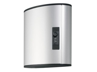 Atslēgu kaste Durable 36, metāla,  ar elektronisku kodu, sudraba
