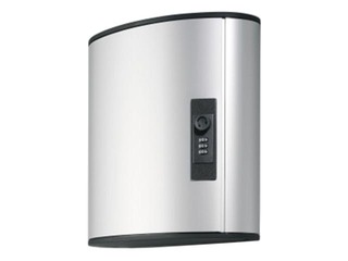 Atslēgu kaste Durable 54, metāla,  ar elektronisku kodu, sudraba