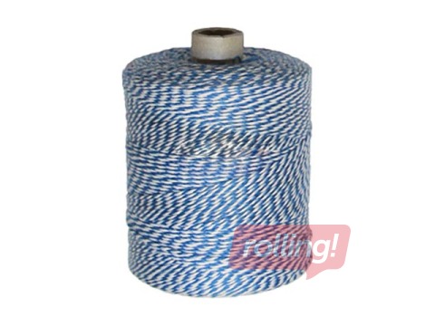 Notāru diegs 350 m, zils/balts