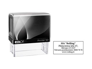 Zīmogs pēc pasūtījuma, Printer 50