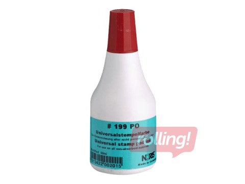Zīmogu tinte Noris 199, 50 ml, balta