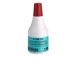 Zīmogu tinte Noris 199, 50 ml, balta