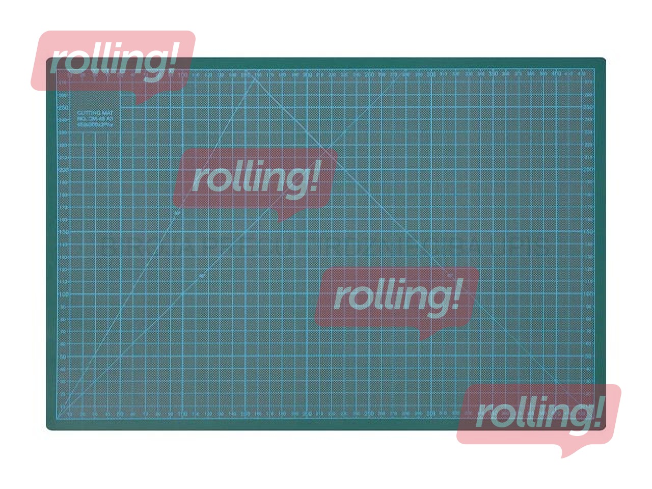 Paliktnis griešanai Wedo, zaļš, A4, biezums 3mm, 210x300mm