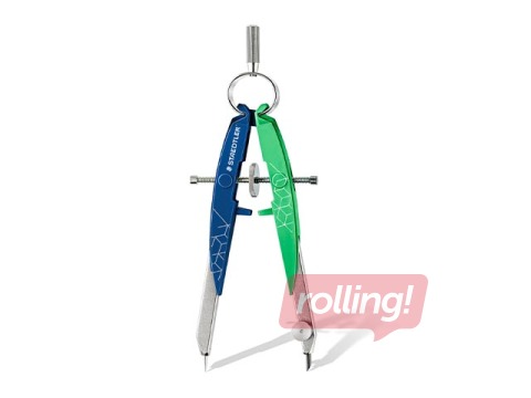 Cirkulis Staedtler, 556, metāla, zaļš/zils