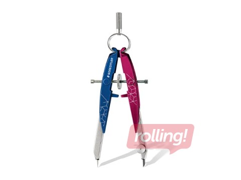 Cirkulis Staedtler, 556, metāla, rozā/zils