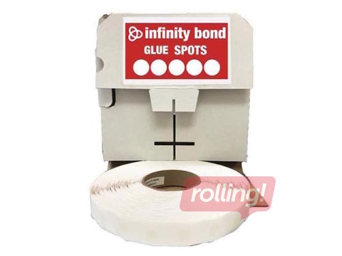 Līmes punkti Hotmelt, zema lipības pakāpe, 10mm x 5000 punkti