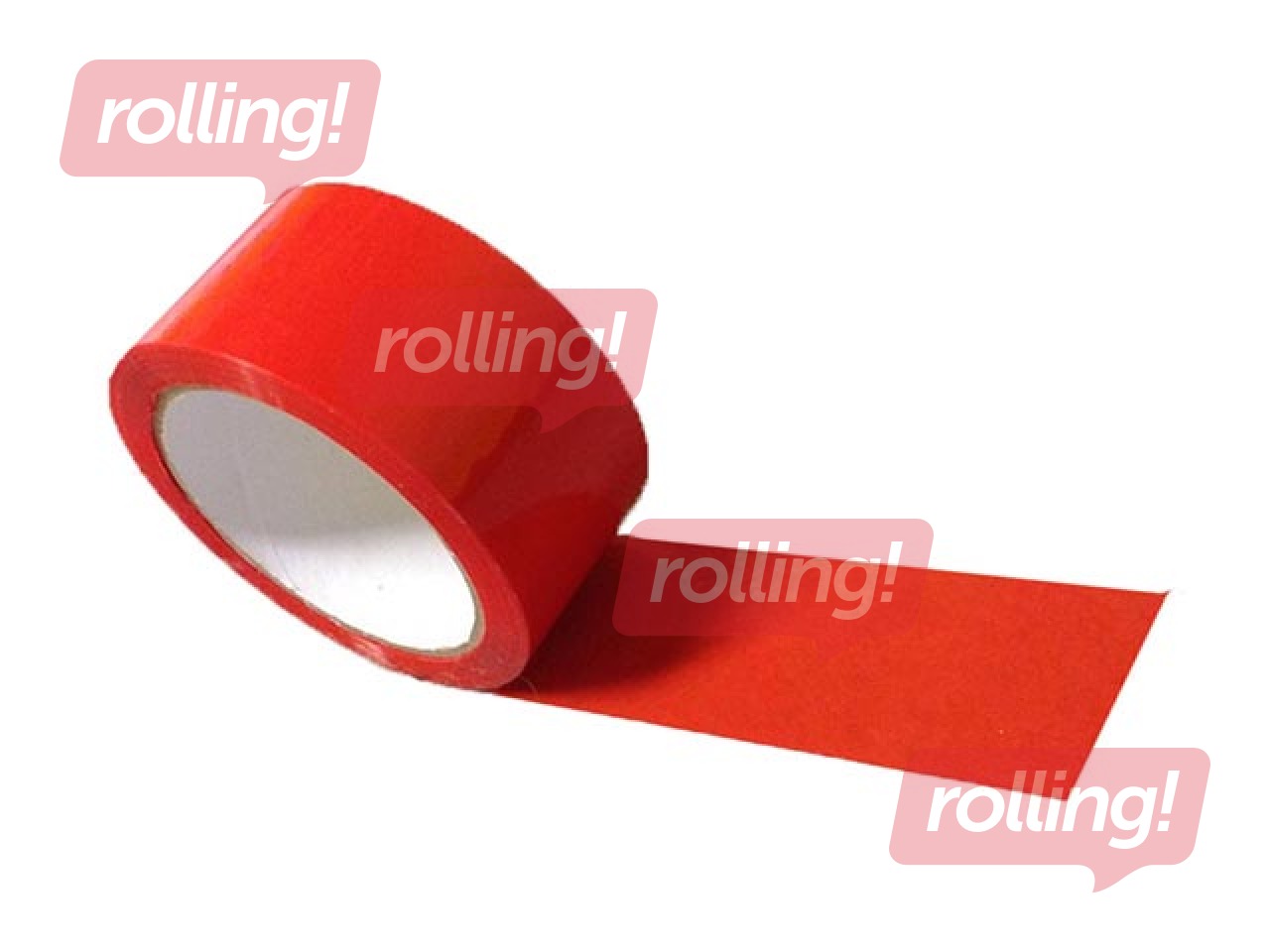 Līmlente iepakošanai PP, sarkana, 48mm х 45m