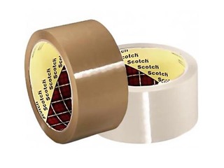 Līmlente 3M Scotch Storage Low-noise iepakošanas līmlente brūna, 50mm x 66m