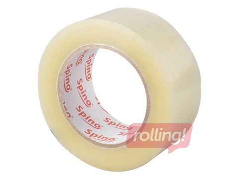 Līmlente iepakošanai, 48mm х 132m, PP, akrils, caurpīdīga