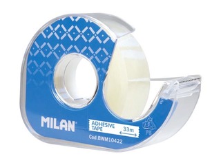 Līmlente ar turētāju Milan,19mmx33 m, caurspīdīga