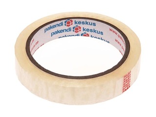 Līmlente 18mm x 66m, caurspīdīga, iekš.diametrs 76mm