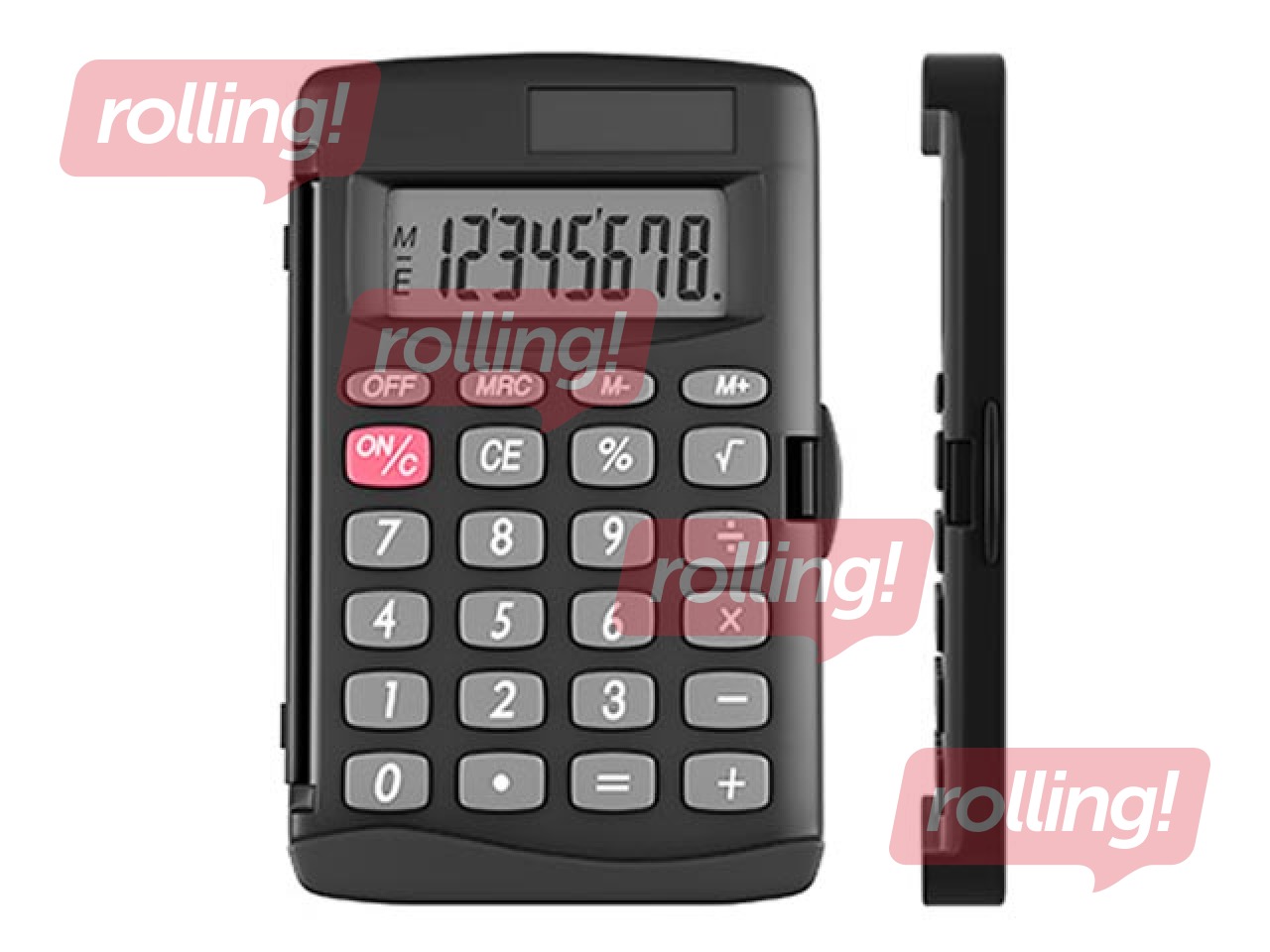 Kalkulators kabatas ar vāciņu, ErichKrause PC-103