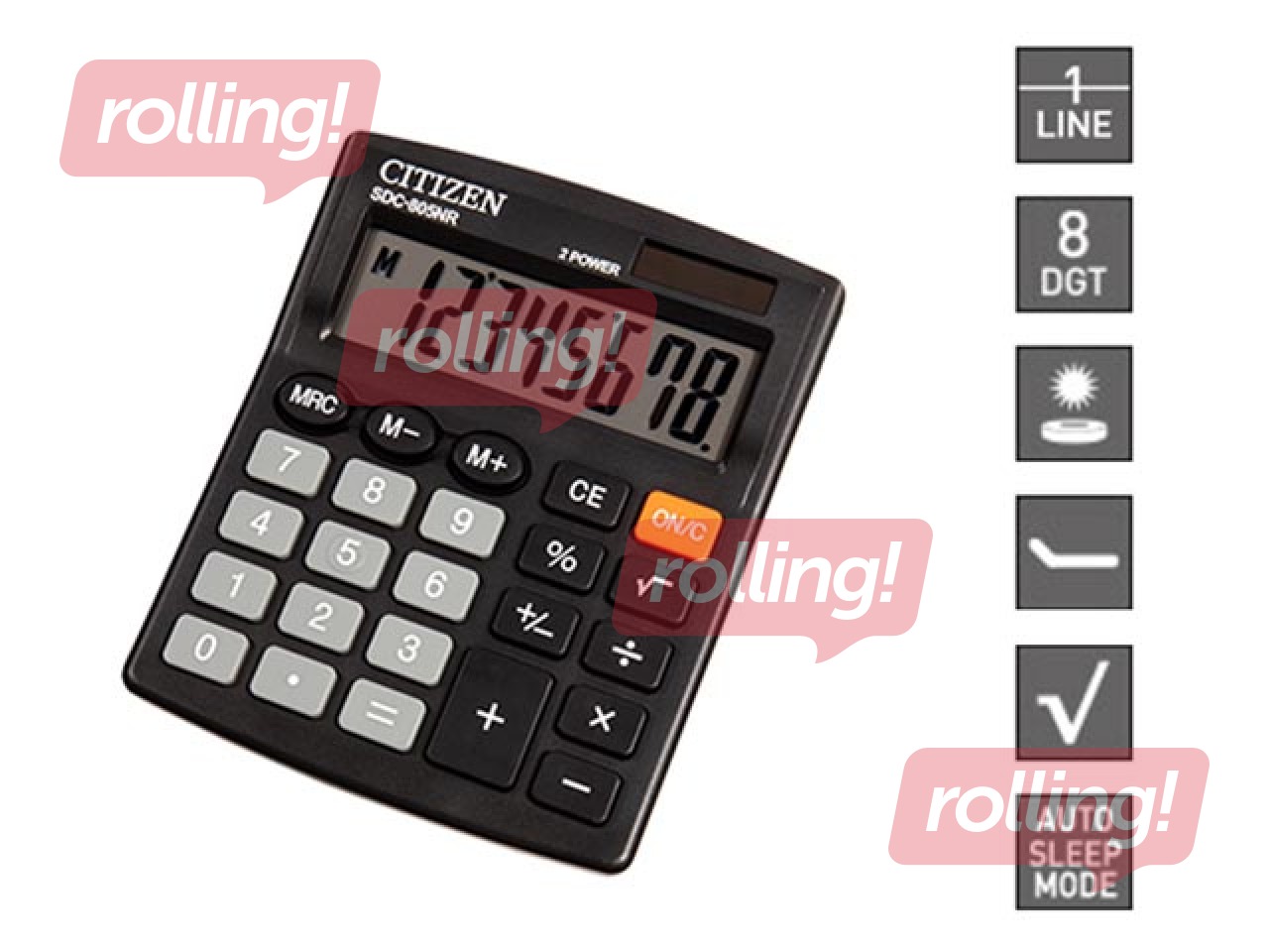 Kalkulators Citizen SDC-805 BN