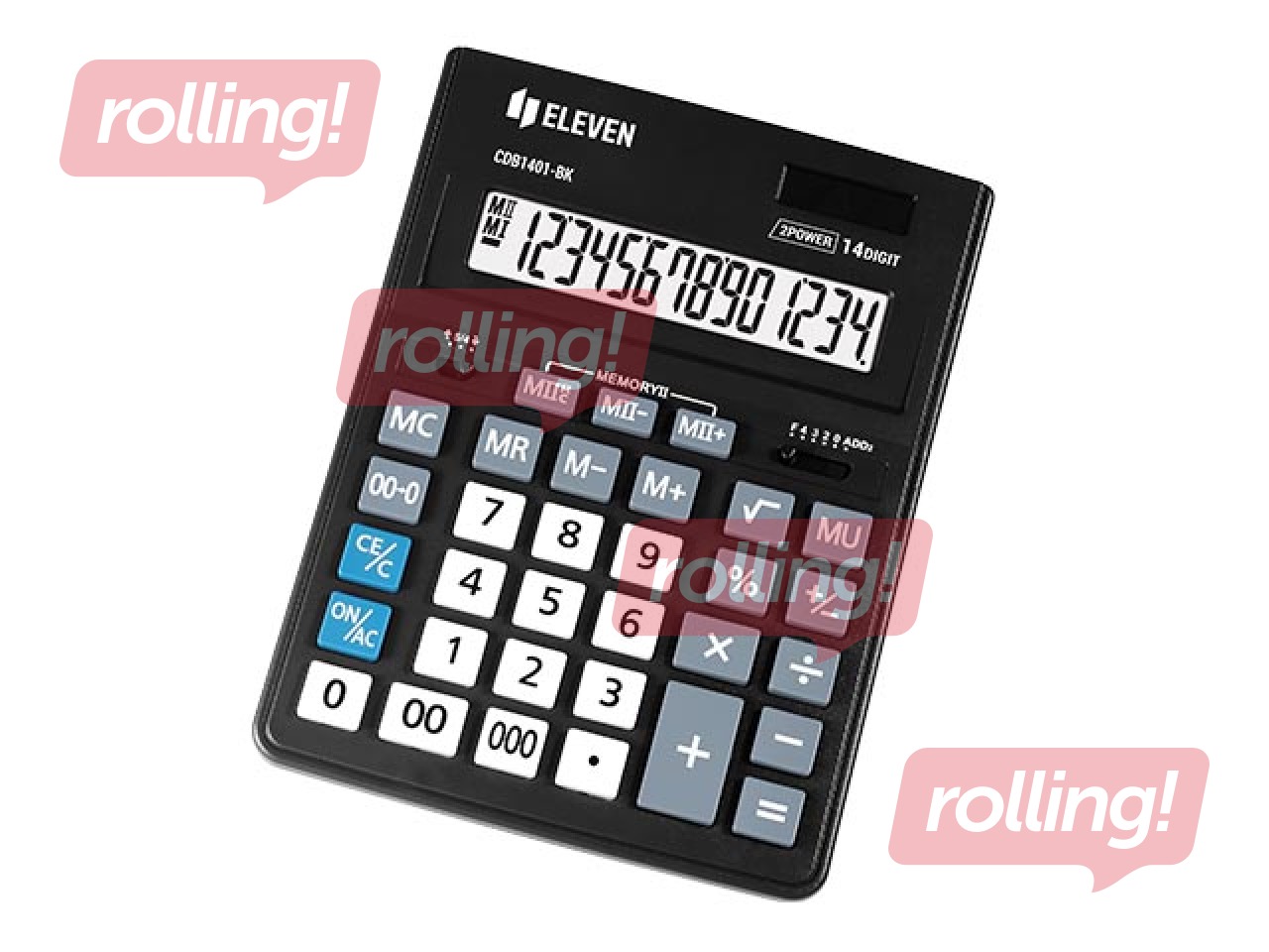 Kalkulators Eleven CDB-1401BK
