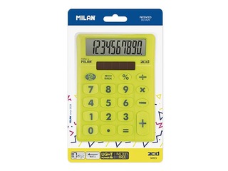 Kalkulators Milan Acid, dzeltens
