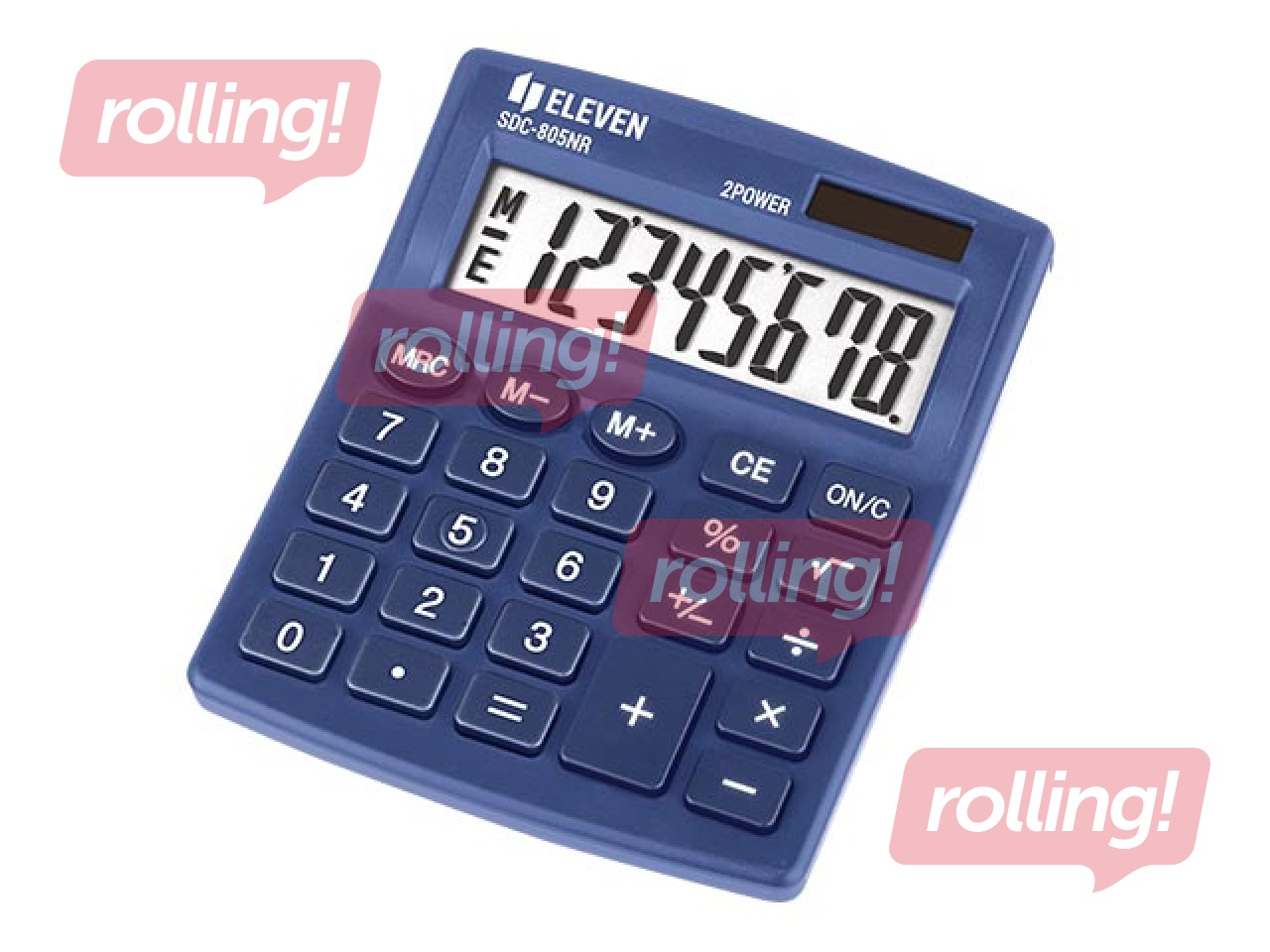 Kalkulators Eleven SDC805NRNVE, zils