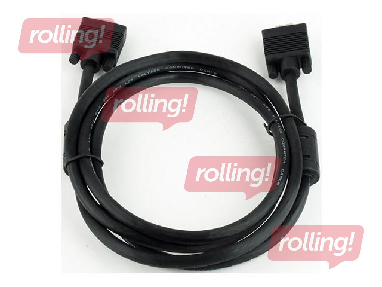 Kabelis pagarinātājs Gembird, VGA - VGA, 1.8m