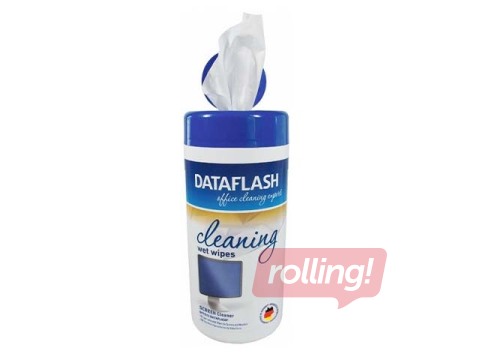 Monitoru tīrīšanas salvetes Data Flash, 100 gab.