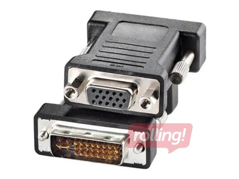 DVI-VGA pāreja DVI 24+5 M  -  HD15 F