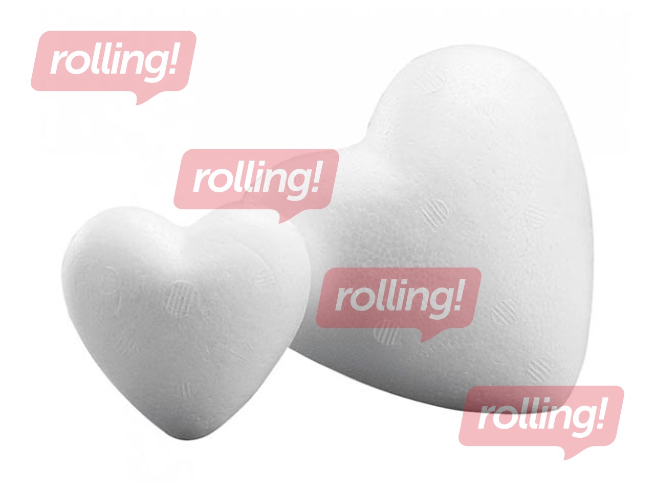 Putuplasta sirds, 15 cm