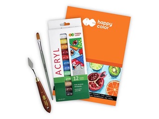 Glezniecībai ar akrilu krāsošanas komplekts