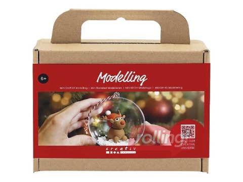 Radošais komplekts Mini Craft Kit Modelling Reindeer
