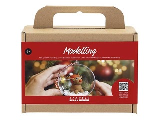 Radošais komplekts Mini Craft Kit Modelling Reindeer