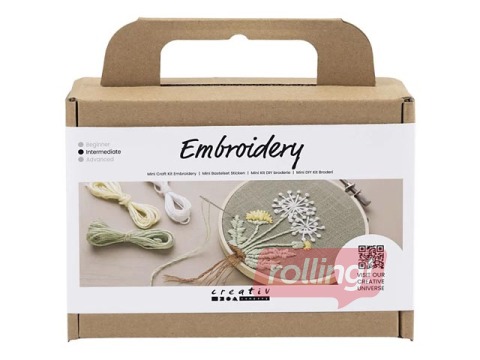 Radošais komplekts Mini Craft Kit Embroidery 