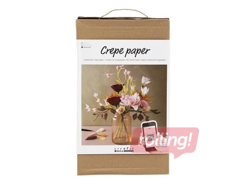 Radošais komplekts Craft Kit Crepe Paper